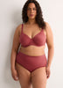 Red No-Show Full Microfibre Brief - tiVOGLIO