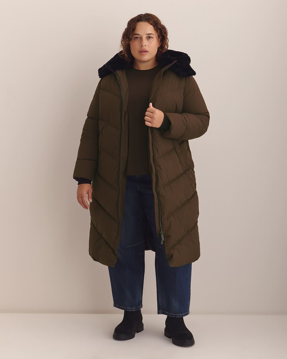 Responsible, Long Puffer Jacket