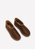 Wide Width, Bobs Keepsakes Slip-On Faux-Leather Winter Bootie - Skechers