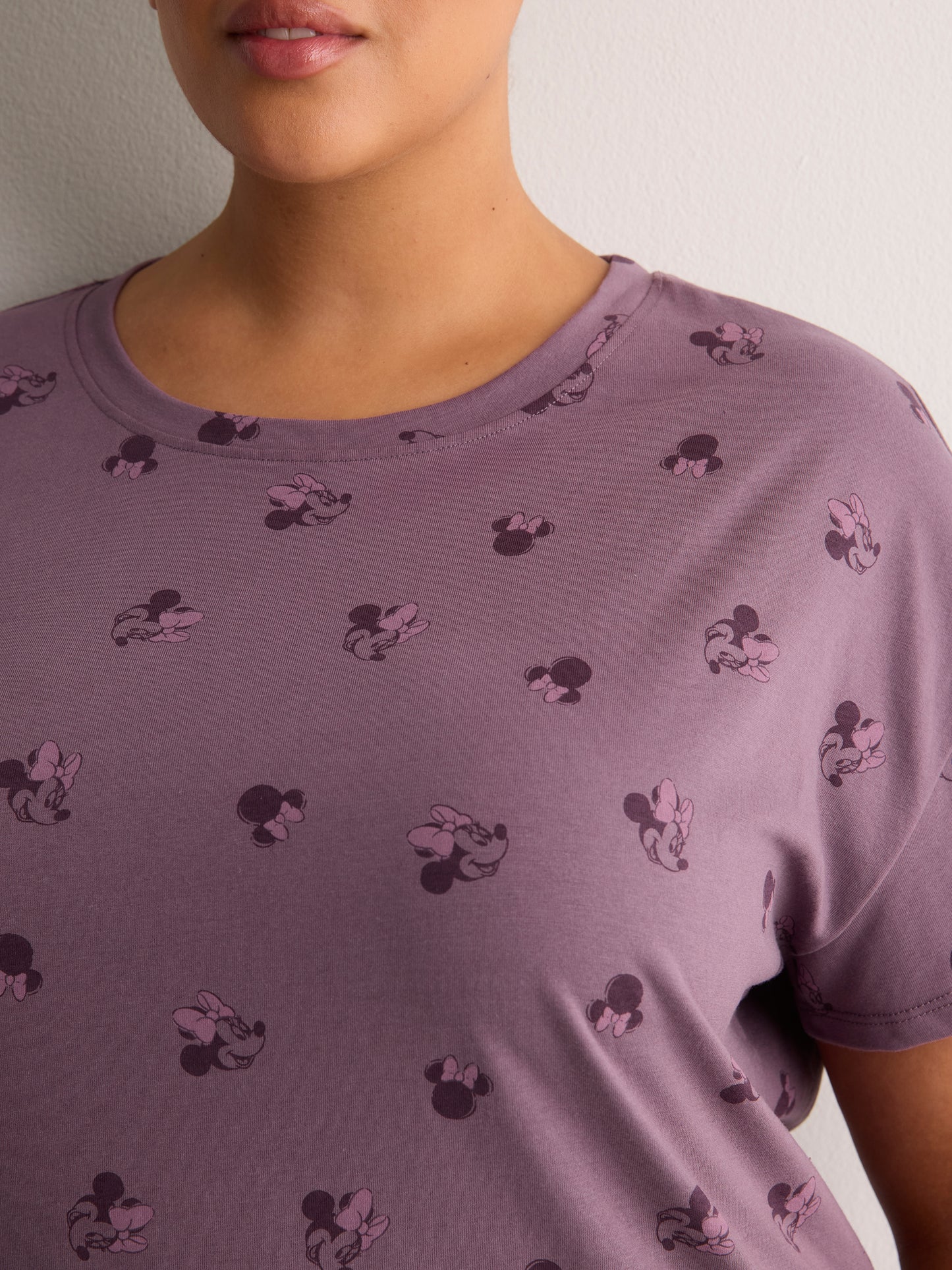Minnie Mouse Cotton Knit Short-Sleeve Sleepshirt - Disney