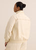 Beige Water-Repellent Track Jacket - Active Zone