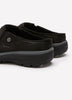Wide Width, Easy Going Latte II Suede Mule - Skechers
