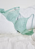 Aqua Underwire Lace Balconette Padded Bra - Déesse Collection