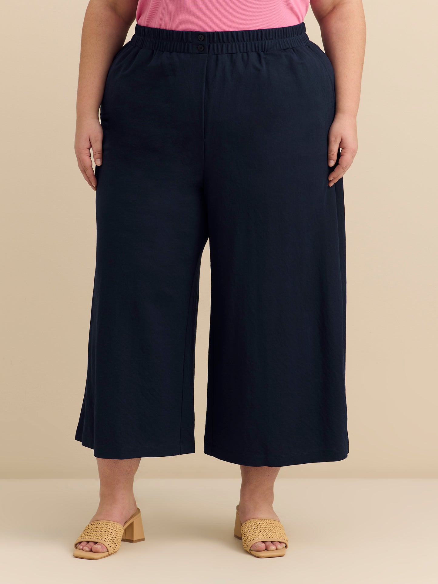 Responsible, Gaucho Wide-Leg Cropped Pant