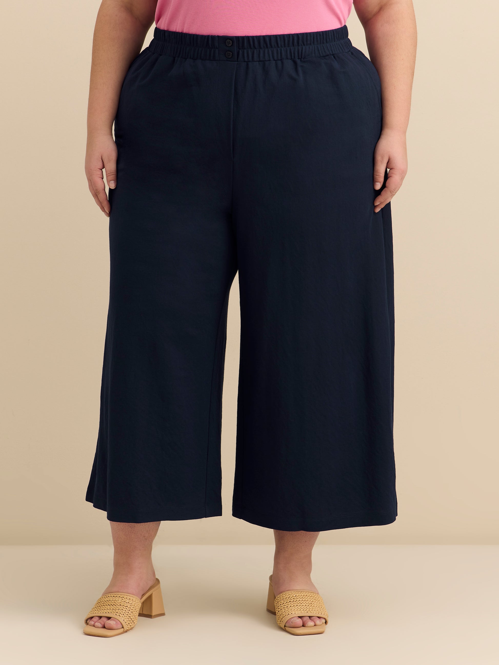 Responsible, Gaucho Wide-Leg Cropped Pant