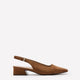 Wide Width, Ginger Microsuede Slingback Low-Heel Shoe - Naturalizer