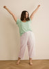 Printed Straight-Leg Pyjama Capri Pant - ti Voglio