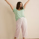 Printed Straight-Leg Pyjama Capri Pant - ti Voglio