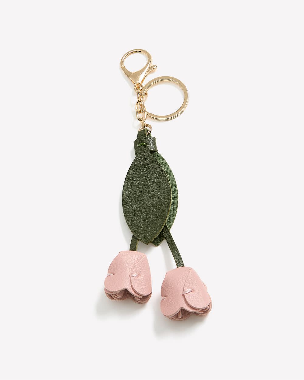 Tulip Key Chain Bag Charm