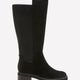 Wide Width, Black Andina Tall Microsuede Boot