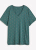 Boyfriend-Fit V-Neck T-Shirt - PENN. Essentials