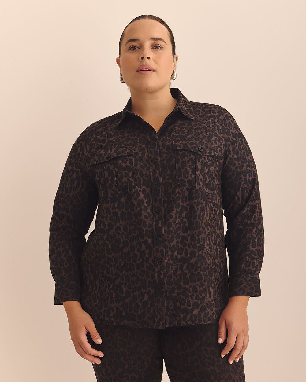 Utility Boxpleat Pocket Shirt - Addition Elle