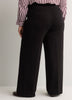 Black Ponte de Roma Wide-Leg Pant, Essential Pant