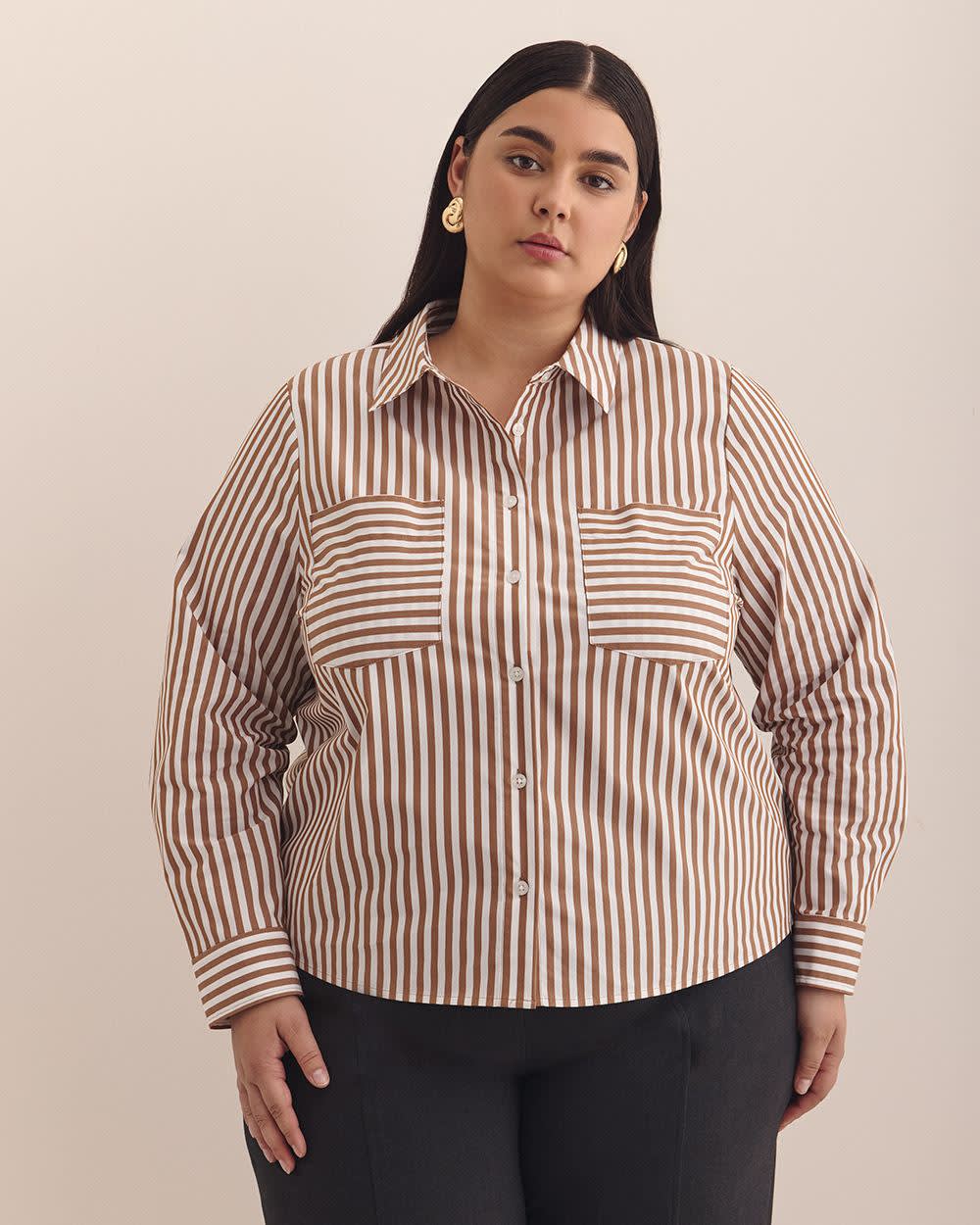 Striped Shirt with Pockets