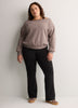 Off-Shoulder Year Round French Terry Sweatshirt - Fabletics