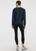 Crew-Neck Sweatshirt with Side Zippers - Hyba