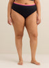 Solid Swim Brief with Trim Detail