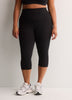 Black Capri Legging - Active Zone