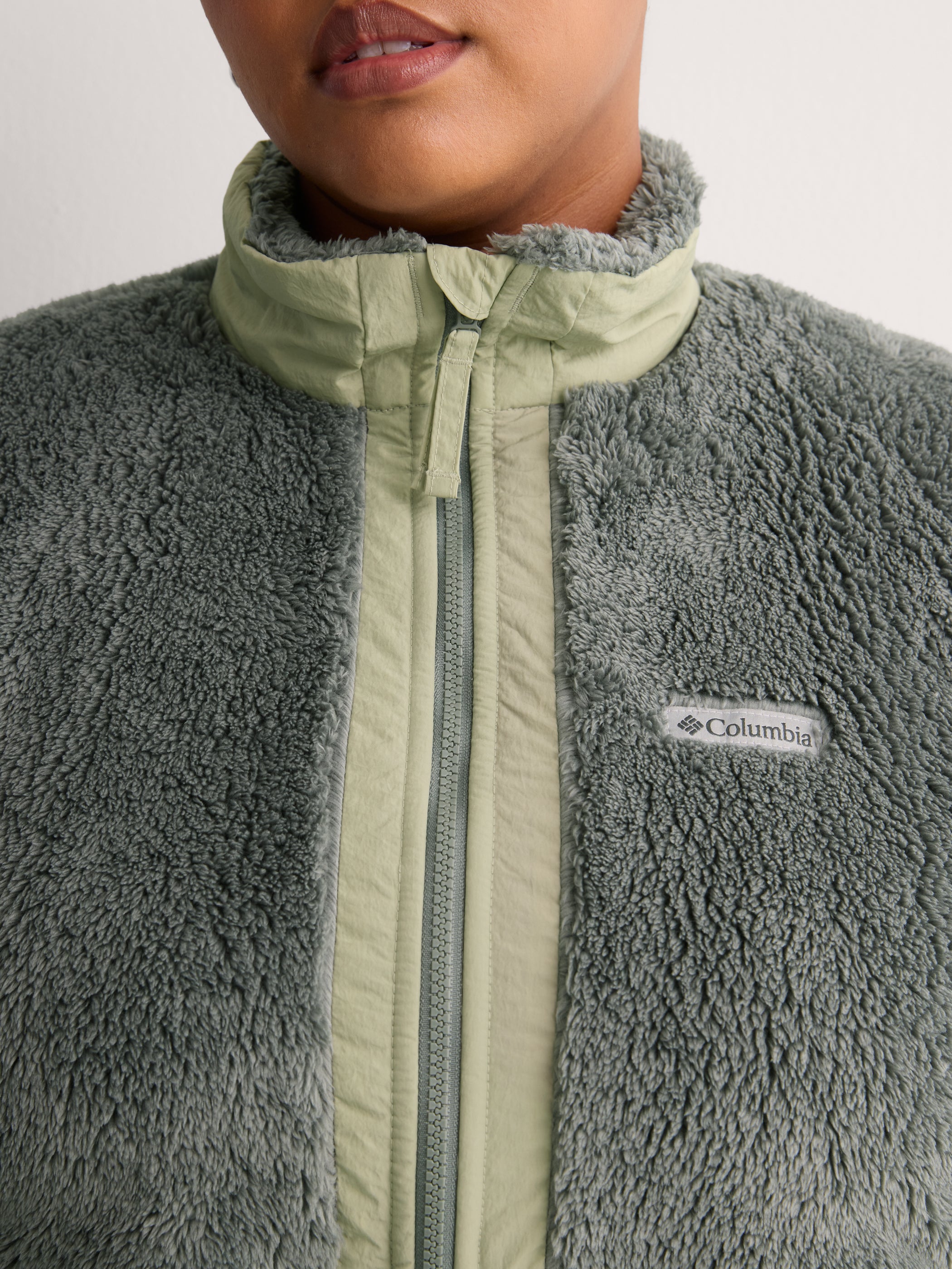 Boundless Discovery Sage Sherpa Full Zip Jacket - Columbia