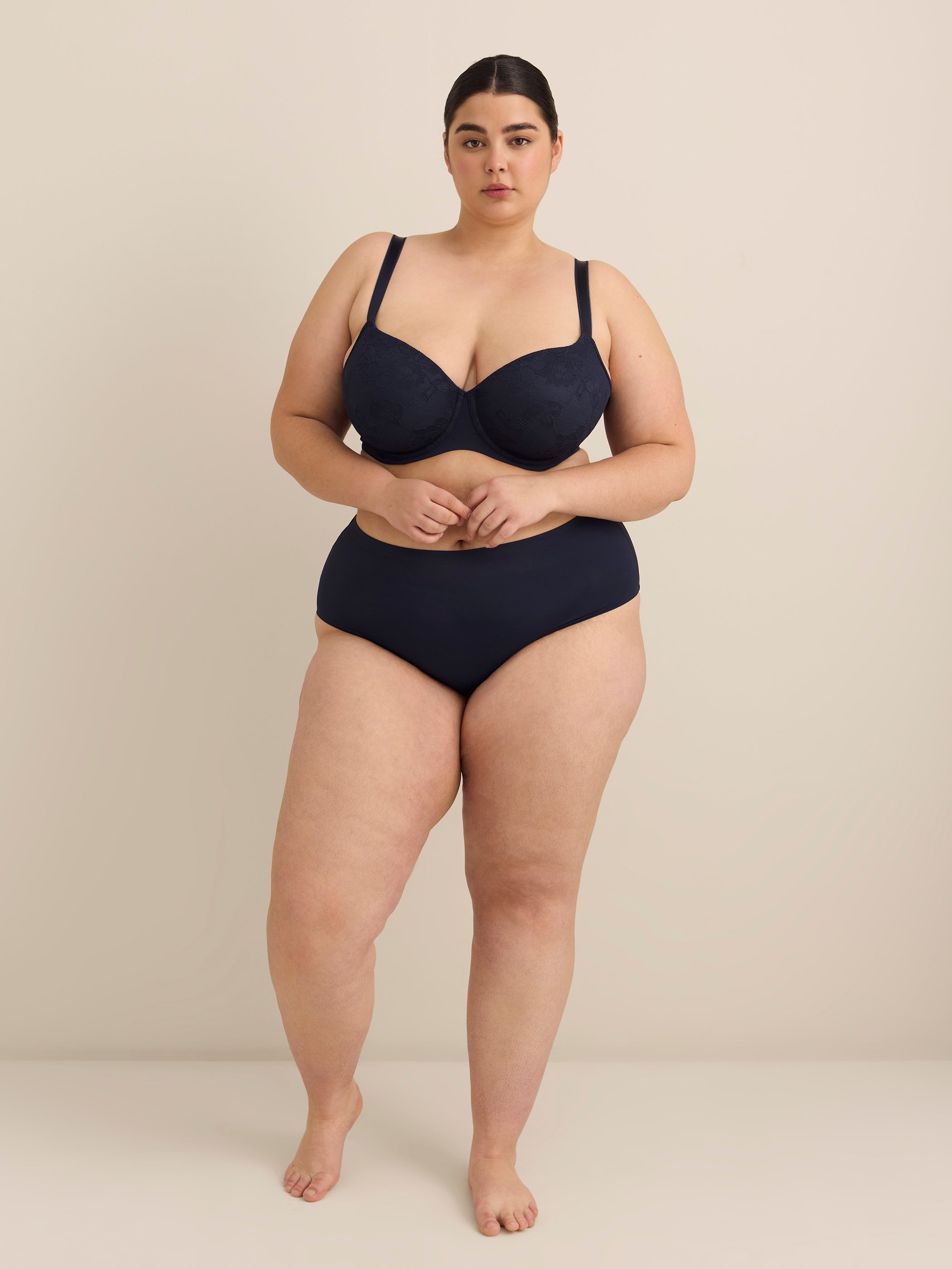 Culotte seconde peau classique en microfibre unie - ti Voglio