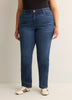 Classic-Fit Straight-Leg Mid-Rise Jean with Tummy Control - d/C JEANS