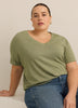 Responsible, Boyfriend-Fit Tee with Slits