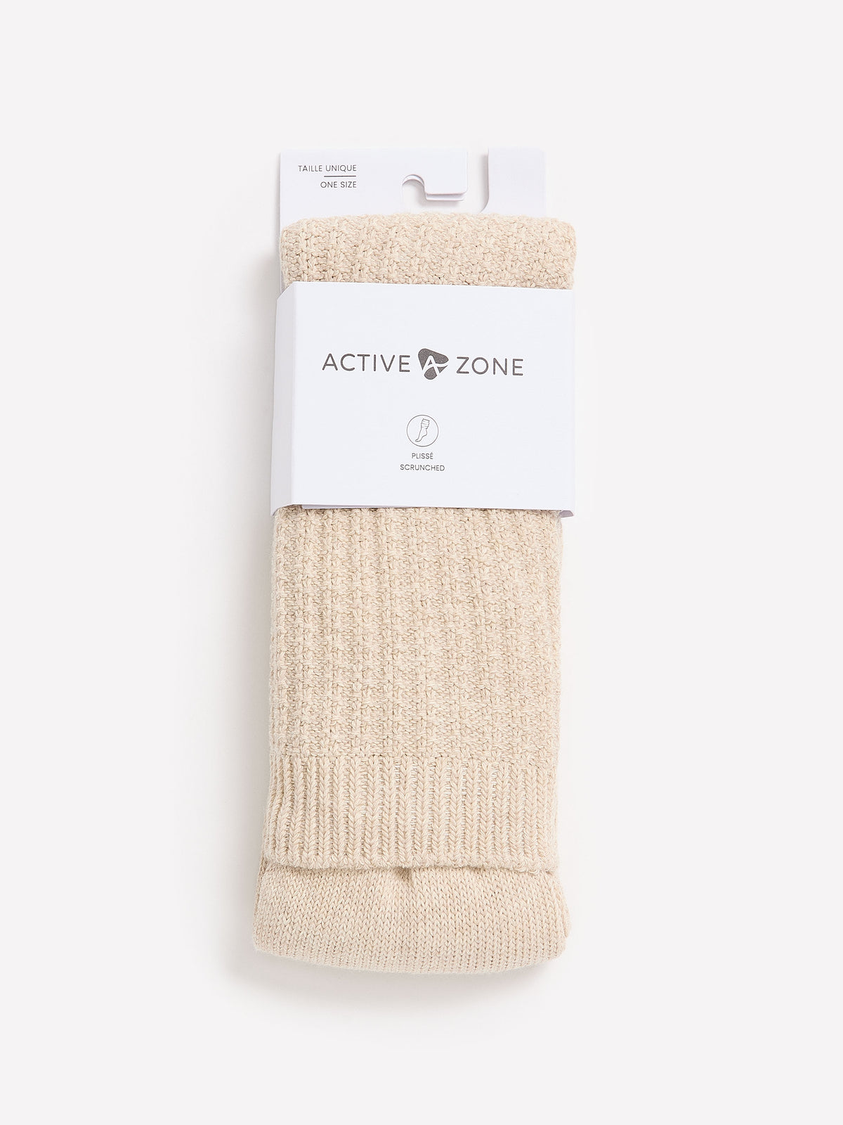 Cotton Knit Slouchy Socks - Active Zone