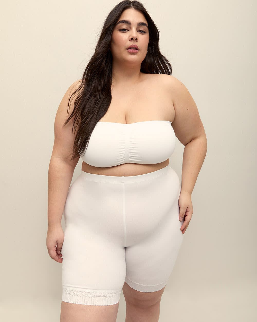 Seamless Bandeau, White - ti VOGLIO