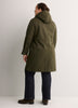 Long Hooded Rain Jacket