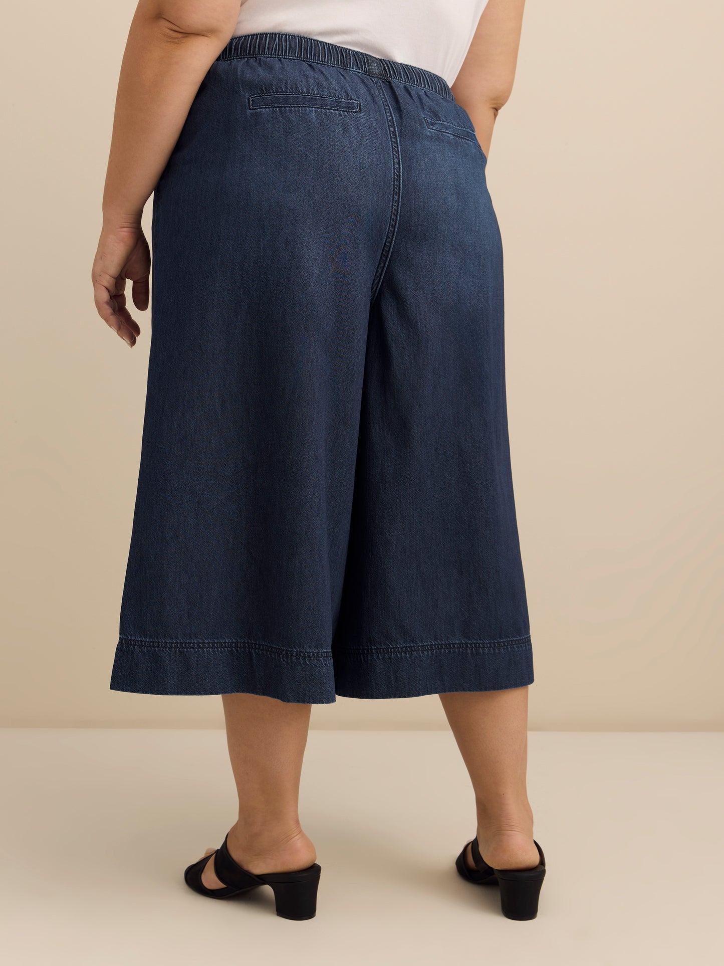 Capri en denim léger à taille mi-haute - d/C JEANS