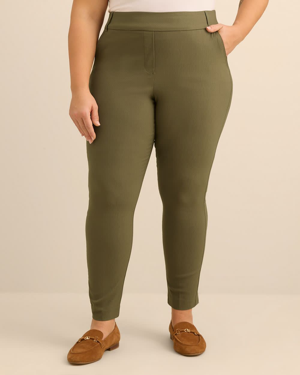 Petite, Savvy Fit Skinny-Leg Pant
