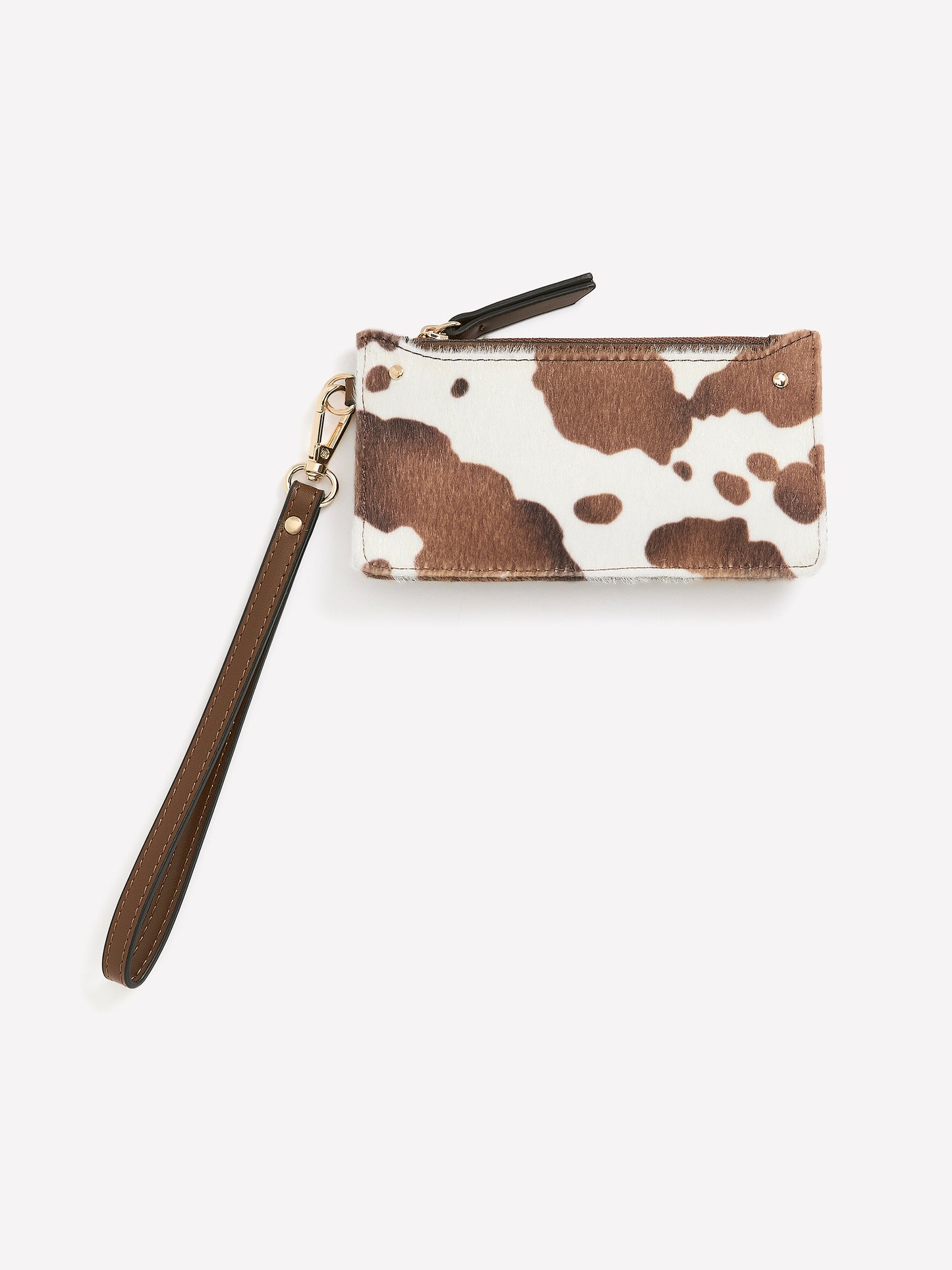 Faux Leather Wrist Wallet