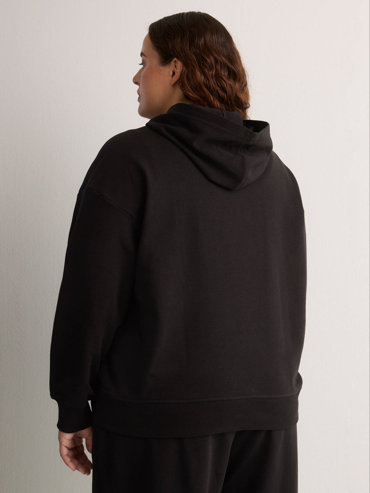 Compact French Terry Hooded Sweatshirt - Active Zone