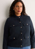 Dark Blue Officer Jacket