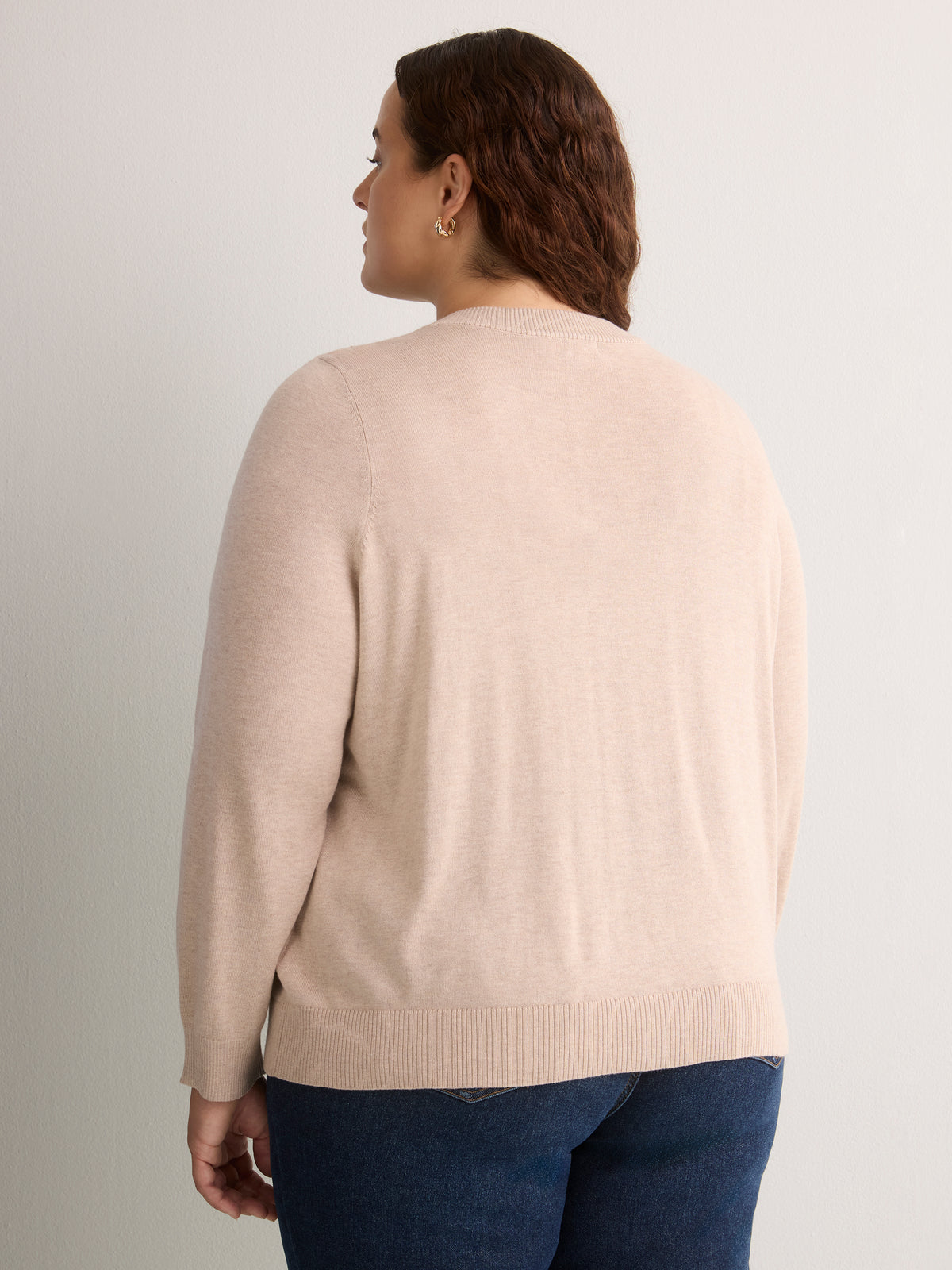 Responsible, Argyle Buttoned-Down Cotton Blend Crew Neck Cardigan