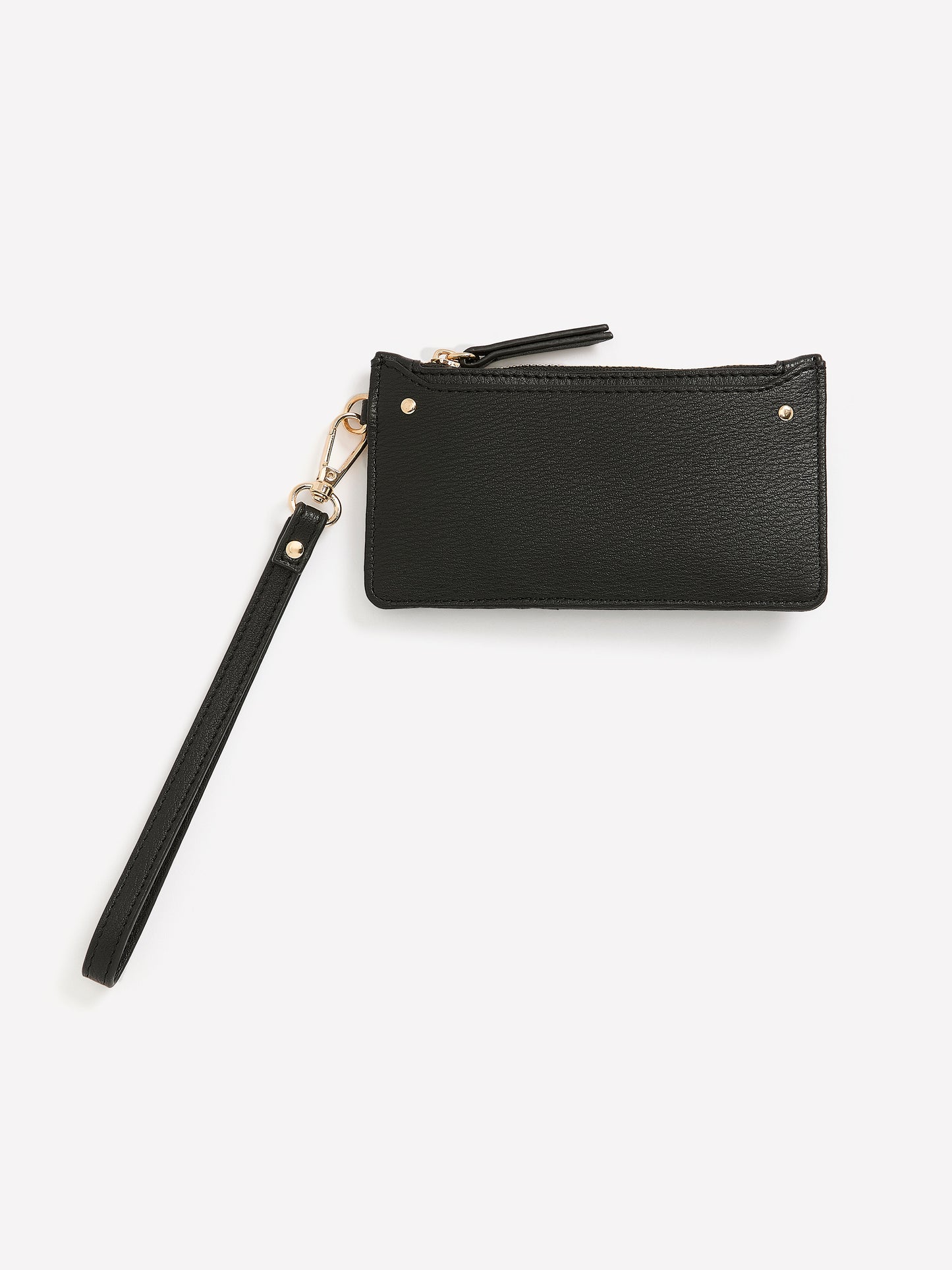 Faux Leather Wrist Wallet