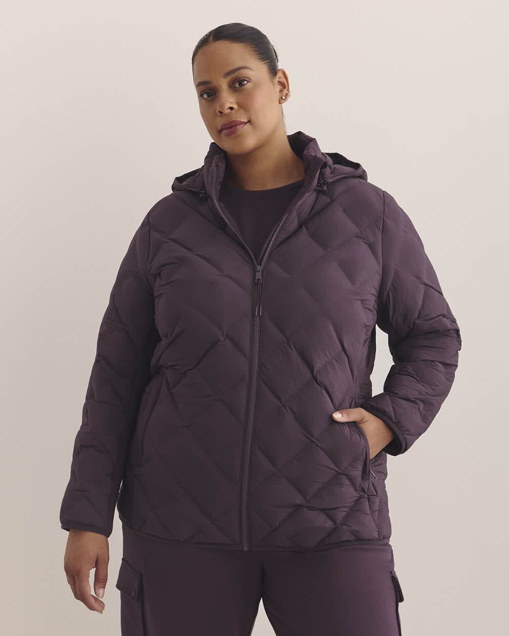 Responsible, Stitch Quilting Packable Jacket - Active Zone