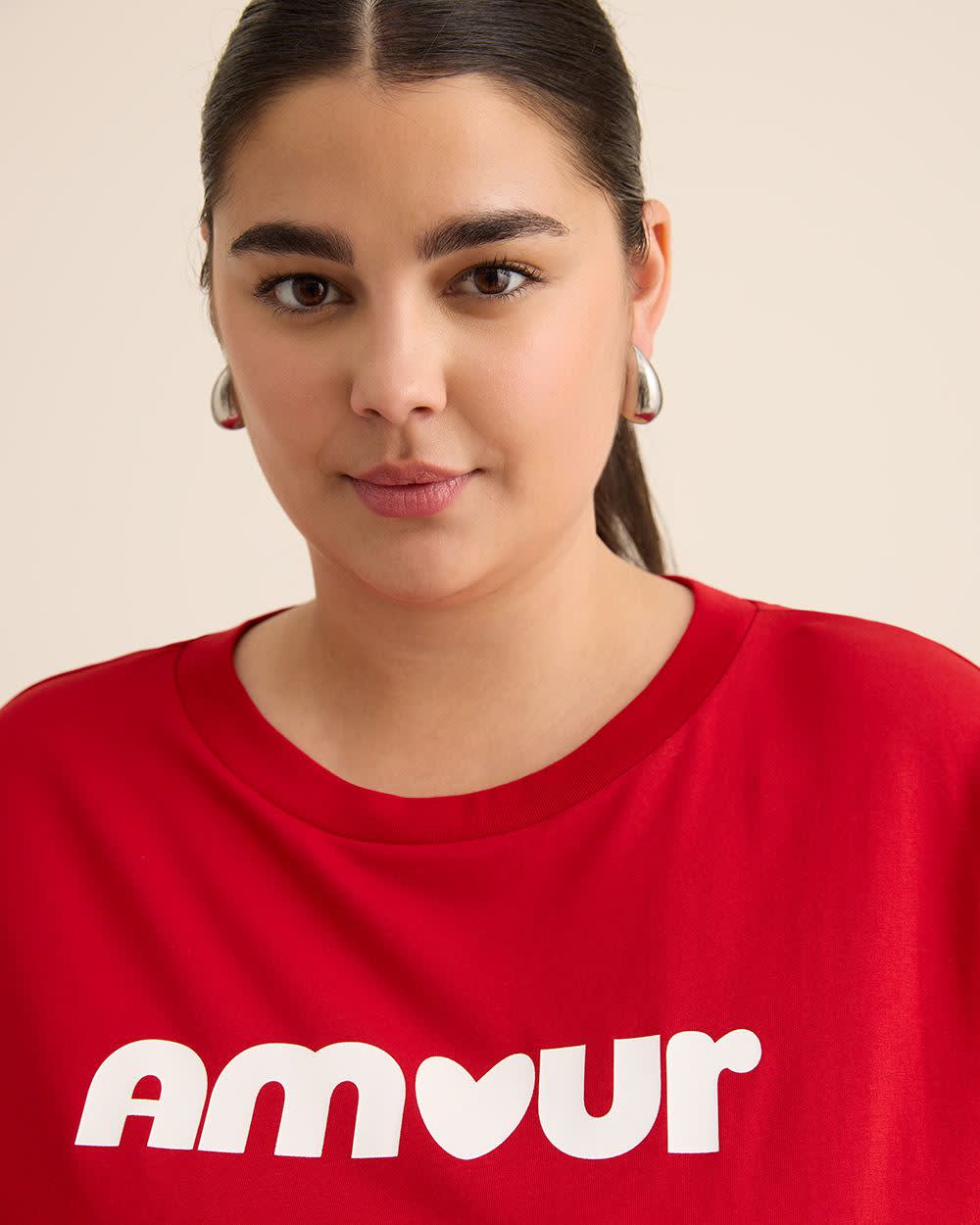 Boxy Crewneck T-shirt - PENN. Essentials