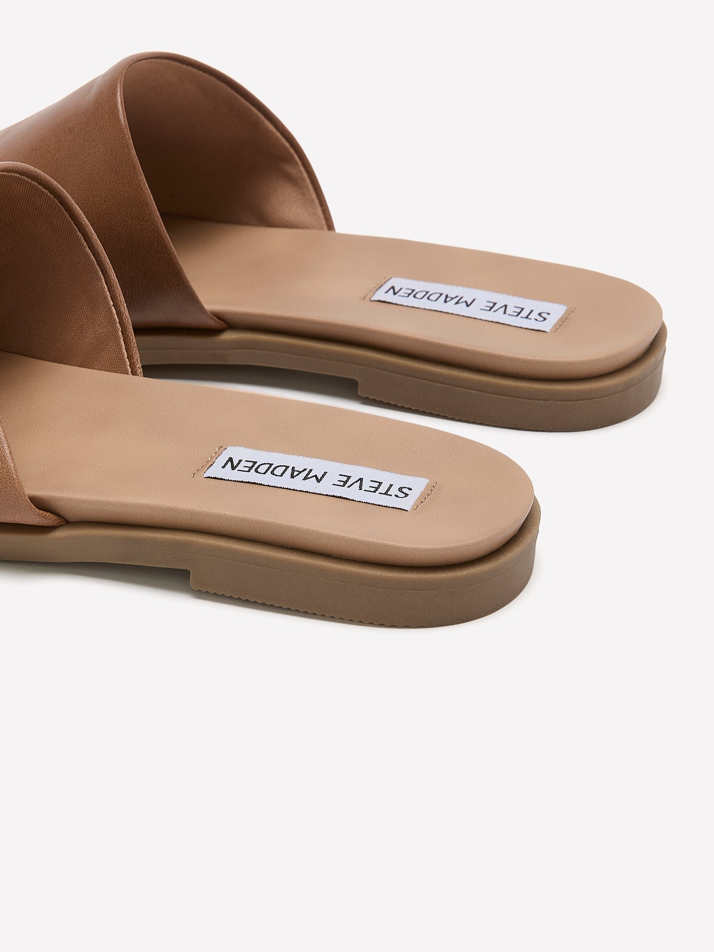 Wide Width, Karolyn One-Band Slip-On Flat Sandal - Steve Madden