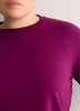 Loose French Terry Raglan-Sleeve Crew-Neck Sweatshirt
