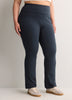 Coloured Cotton-Knit Essential Yoga Pant - Active Zone