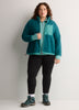 Short Polar Fleece Jacket with Contrast Trim - Active Zone