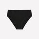 Black High-Cut Ribbed Knit Brief - tiVOGLIO