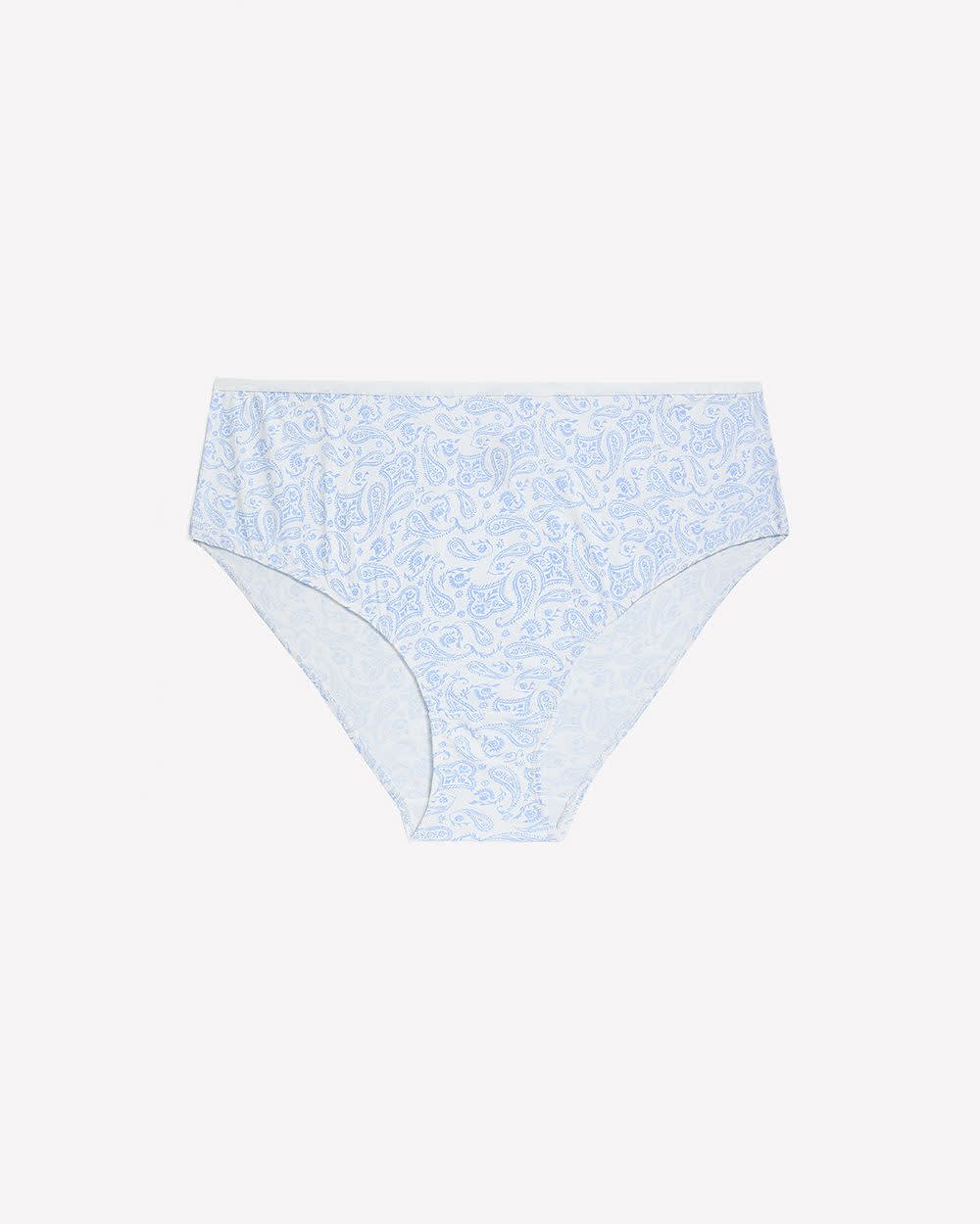 Culotte échancrée en coton à imprimé paisley - ti Voglio