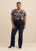 Curvy-Fit Short-Sleeve Crew-Neck Tee