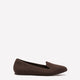 Wide Width, Brown Delora Flat Ballerina