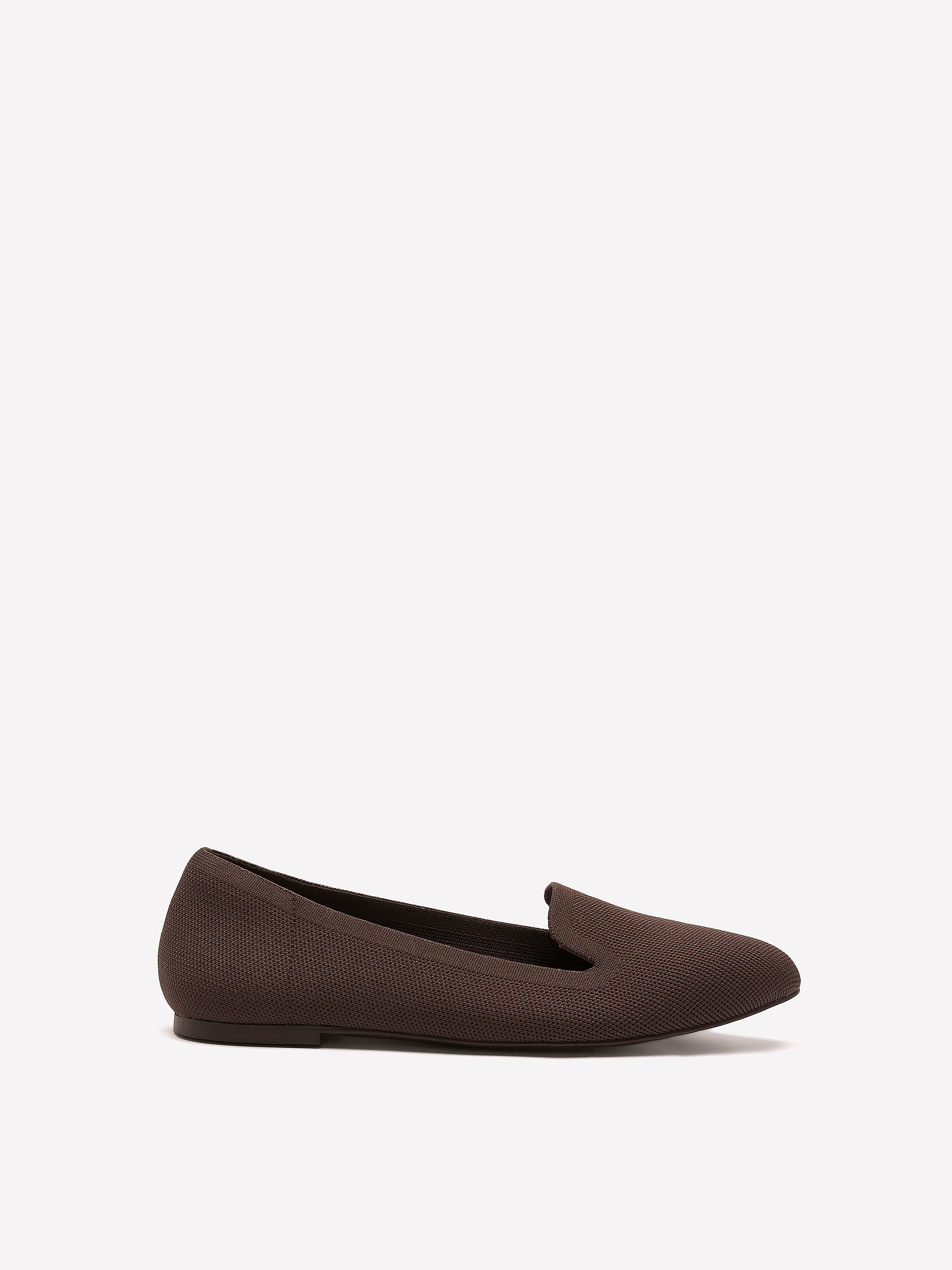 Wide Width, Brown Delora Flat Ballerina