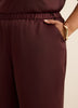Satin Wide-Leg Pant