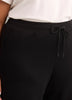 Responsible, Petite, Black High-Rise Wide-Leg Pull-On Knit Pant - Active Zone