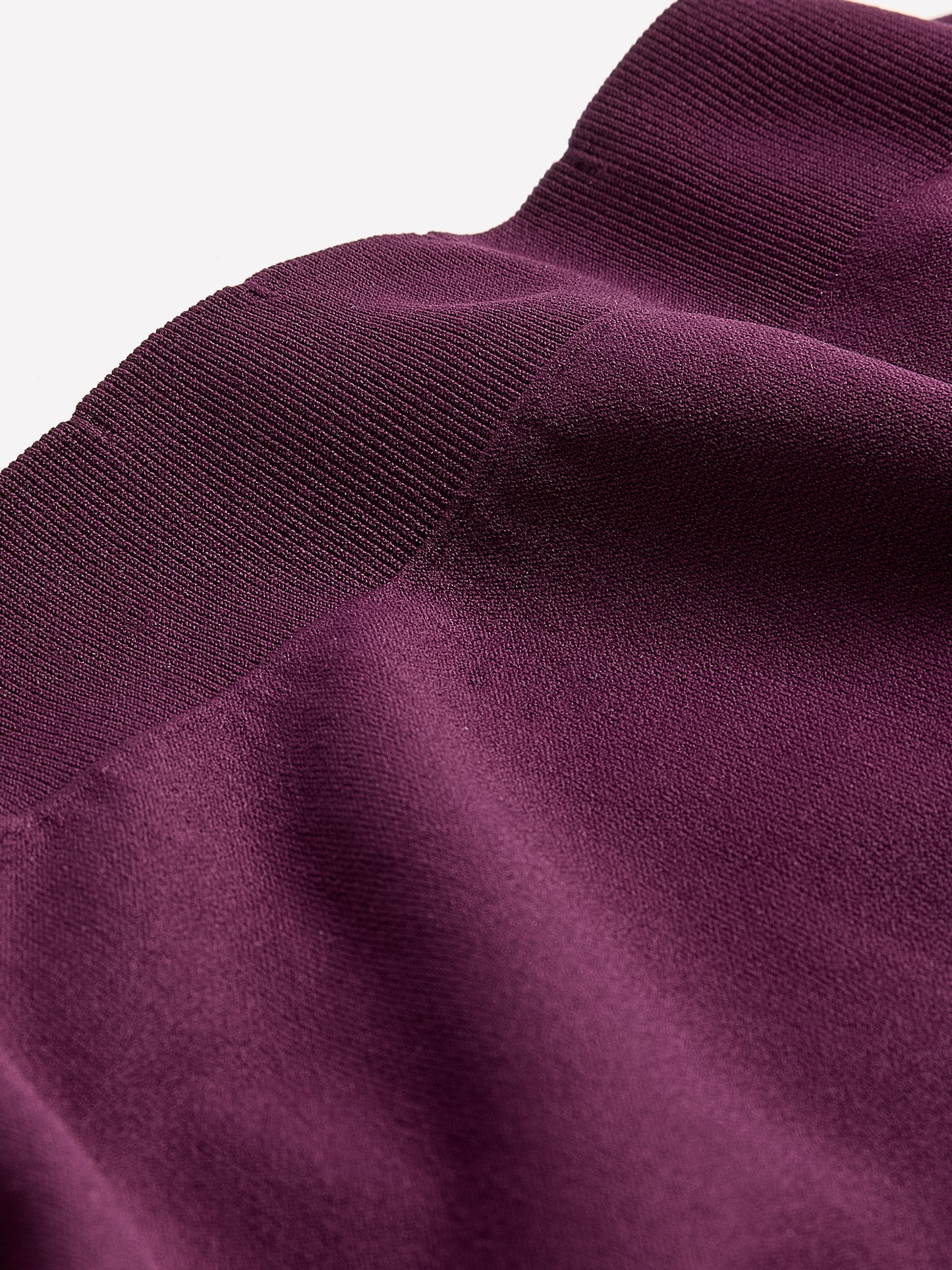 Plum Seamless Knit Thong - tiVOGLIO